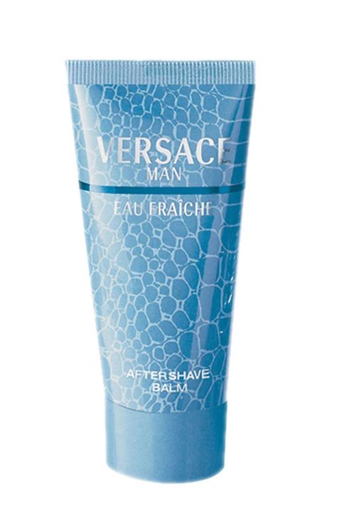 versace man eau fraiche after shave balm|2.5 Versace aftershave gel.